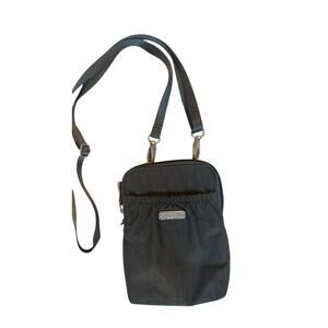 Baggallini Charcoal Gray Crossbody Bag with Adjustable Strap
